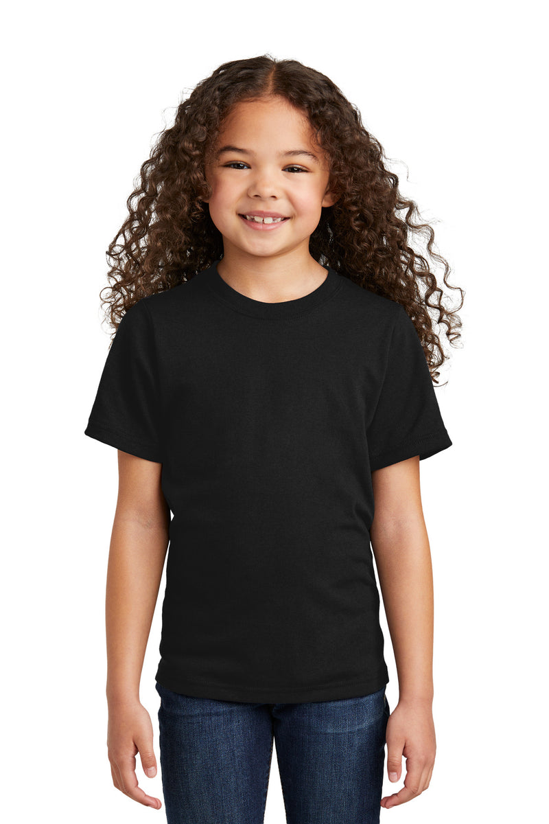 Port & Co Youth Tri-Blend Tee - Black