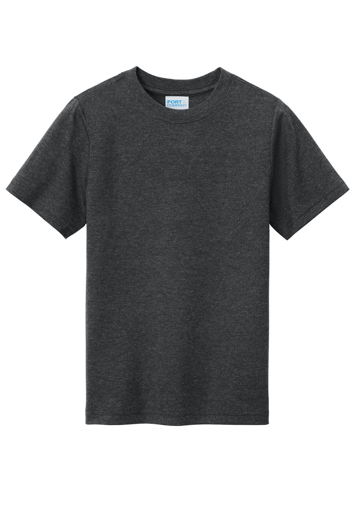 Port & Co Youth Tri-Blend Tee - Black Heather
