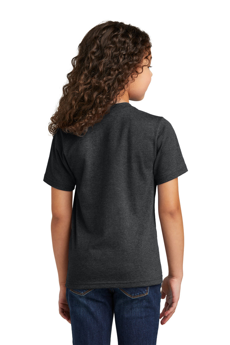 Port & Co Youth Tri-Blend Tee - Black Heather