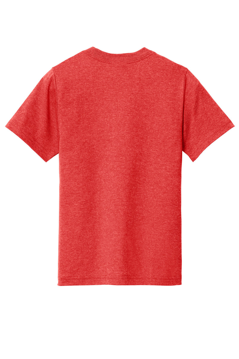 Port & Co Youth Tri-Blend Tee - Bright Red Heather