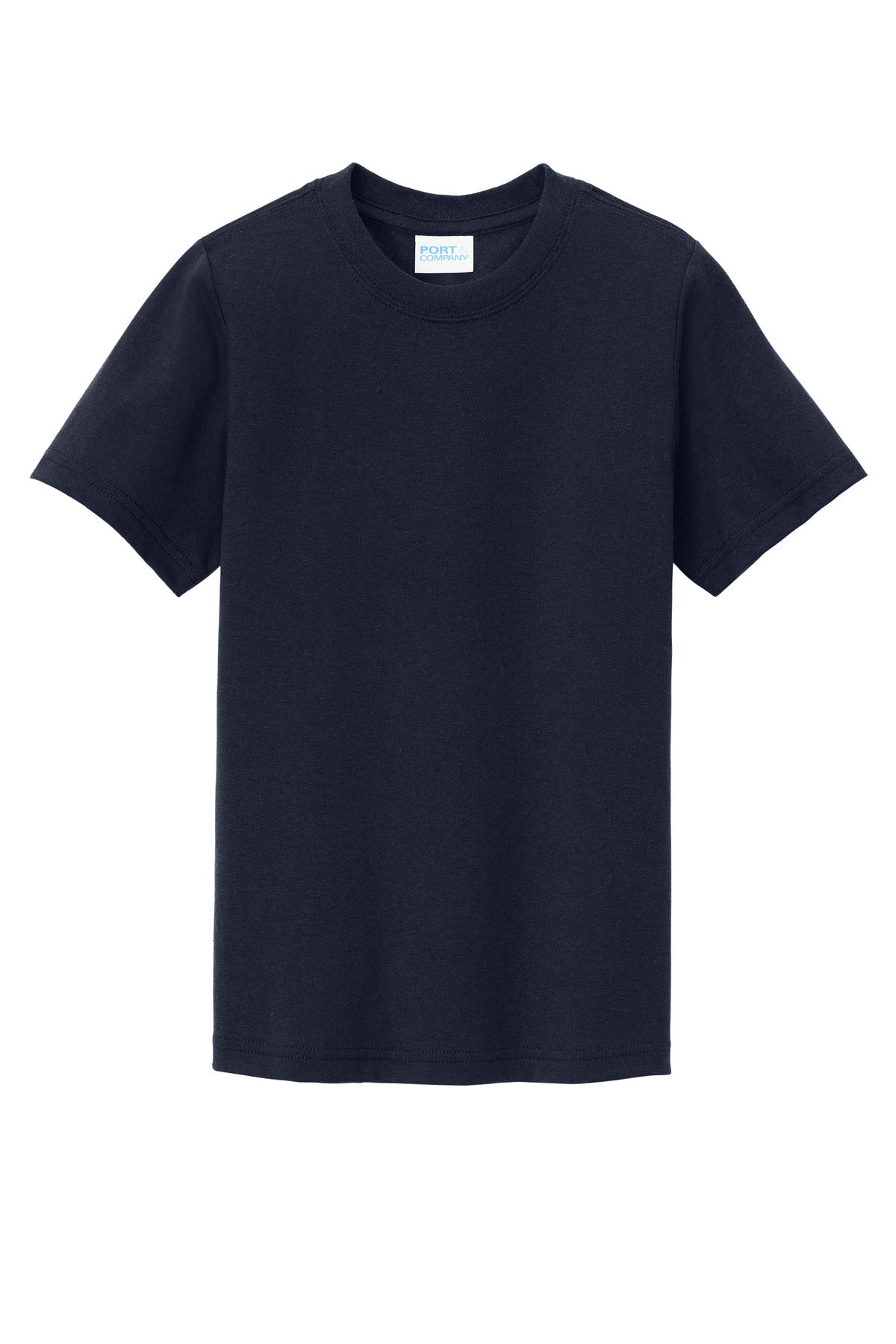 Port & Co Youth Tri-Blend Tee - Deep Navy