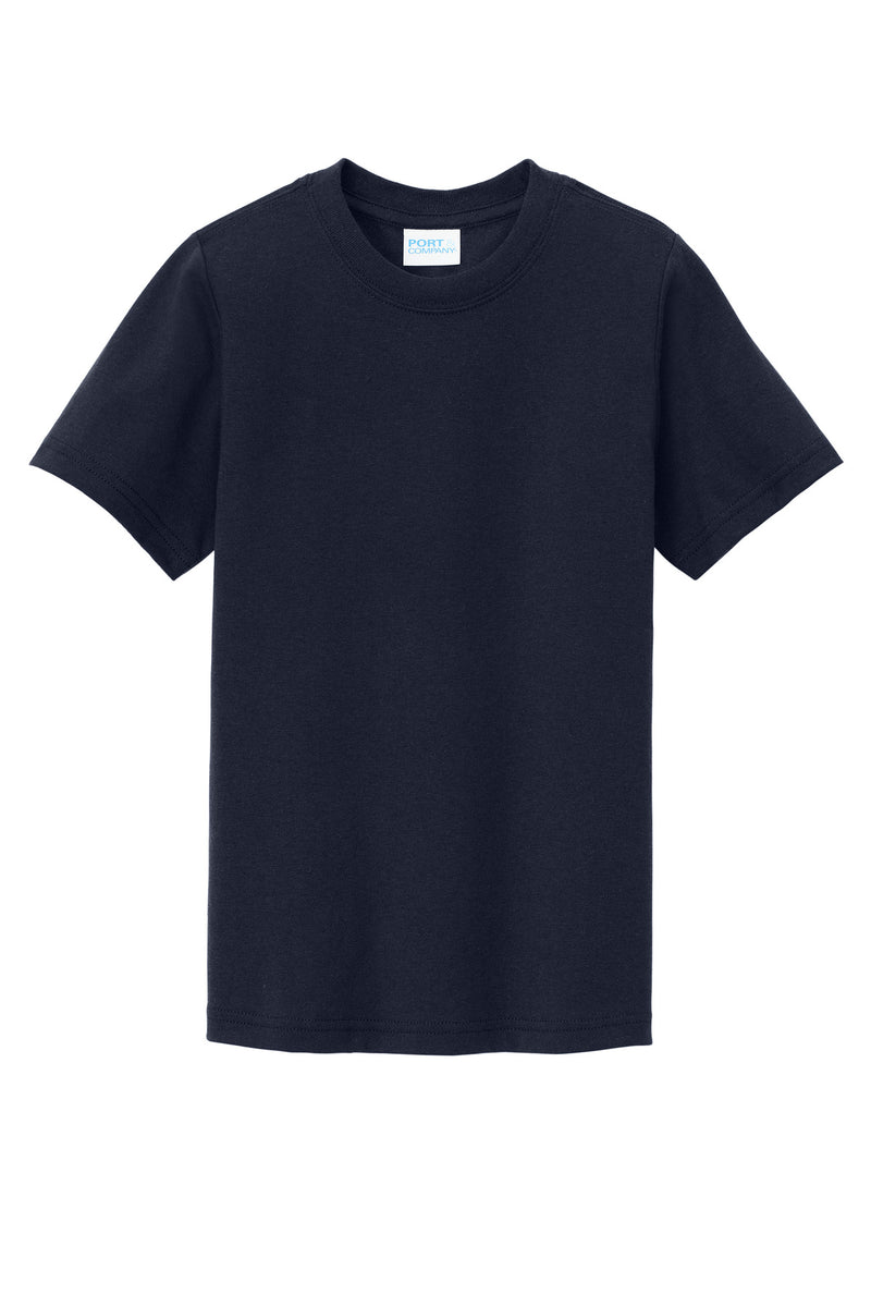 Port & Co Youth Tri-Blend Tee - Deep Navy