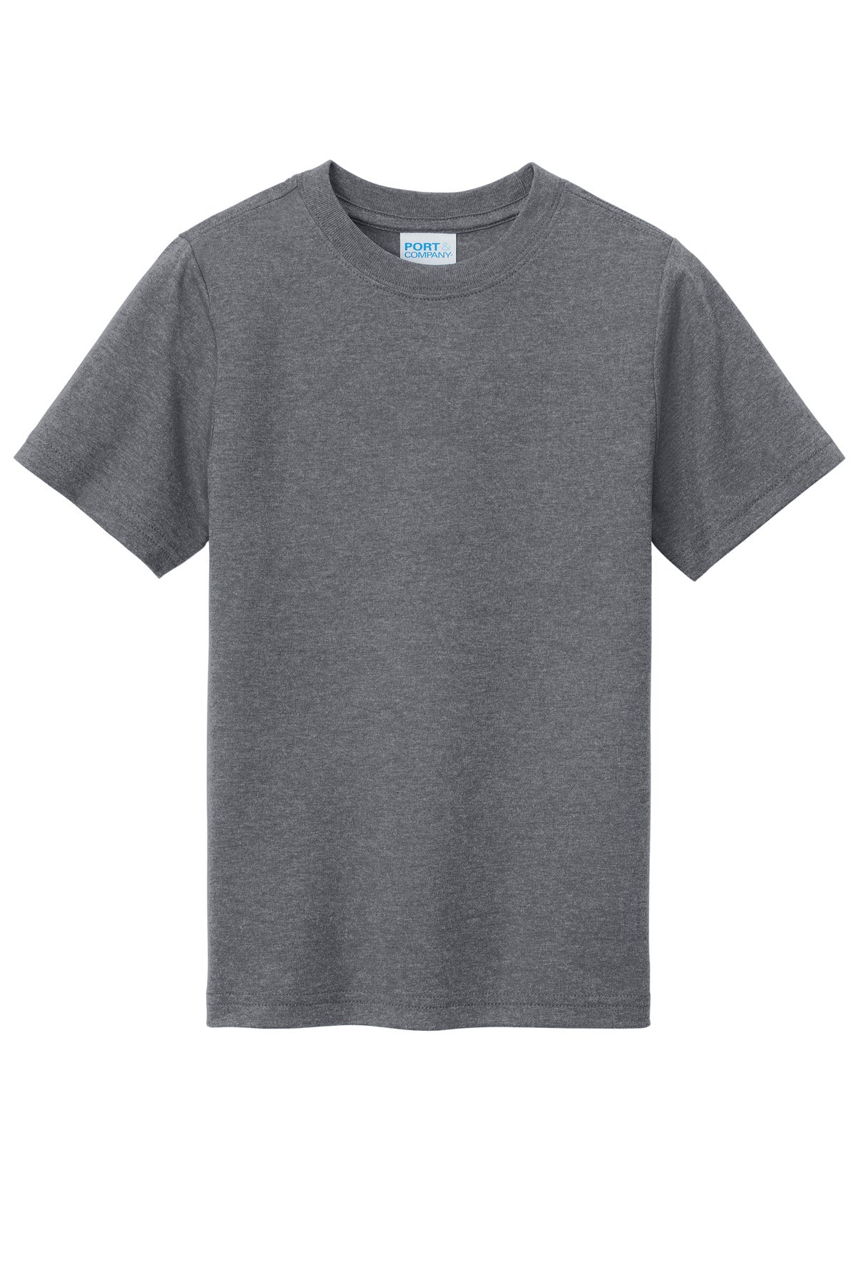 Port & Co Youth Tri-Blend Tee - Graphite Heather