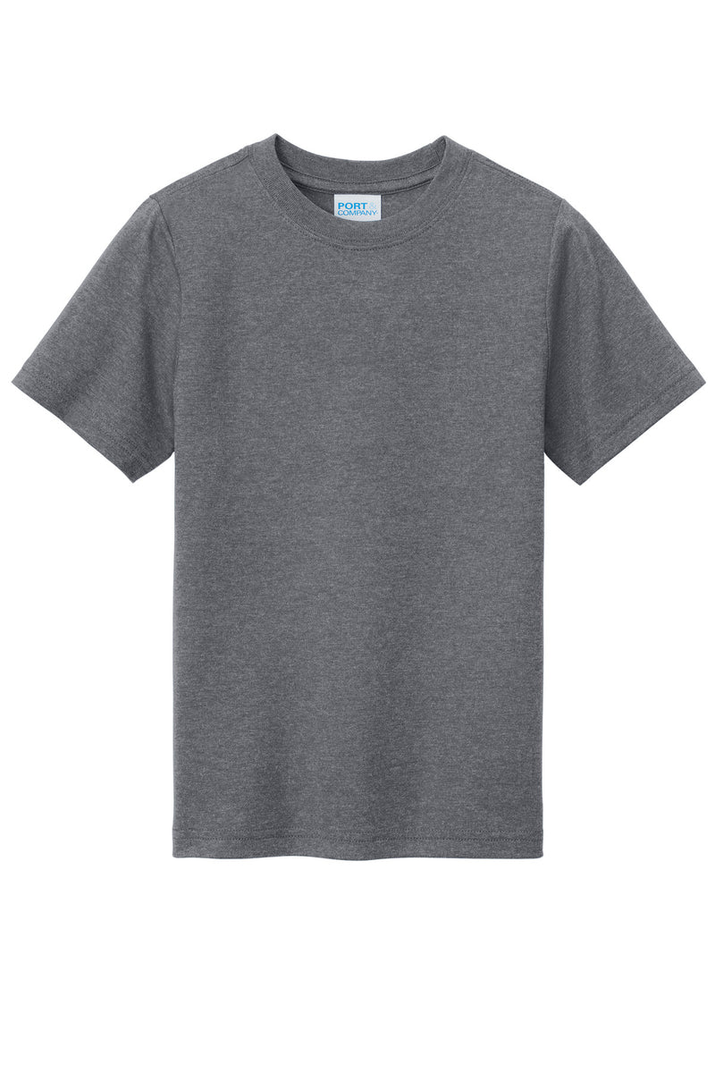 Port & Co Youth Tri-Blend Tee - Graphite Heather