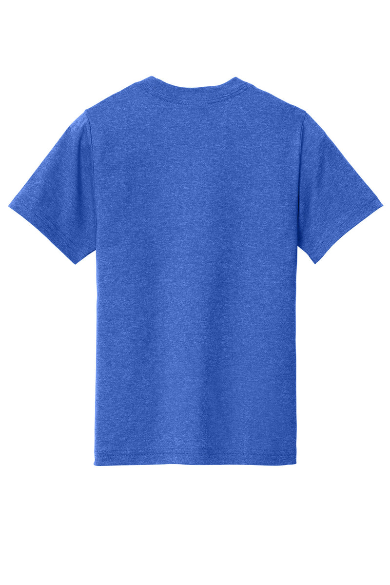 Port & Co Youth Tri-Blend Tee - Heather Royal
