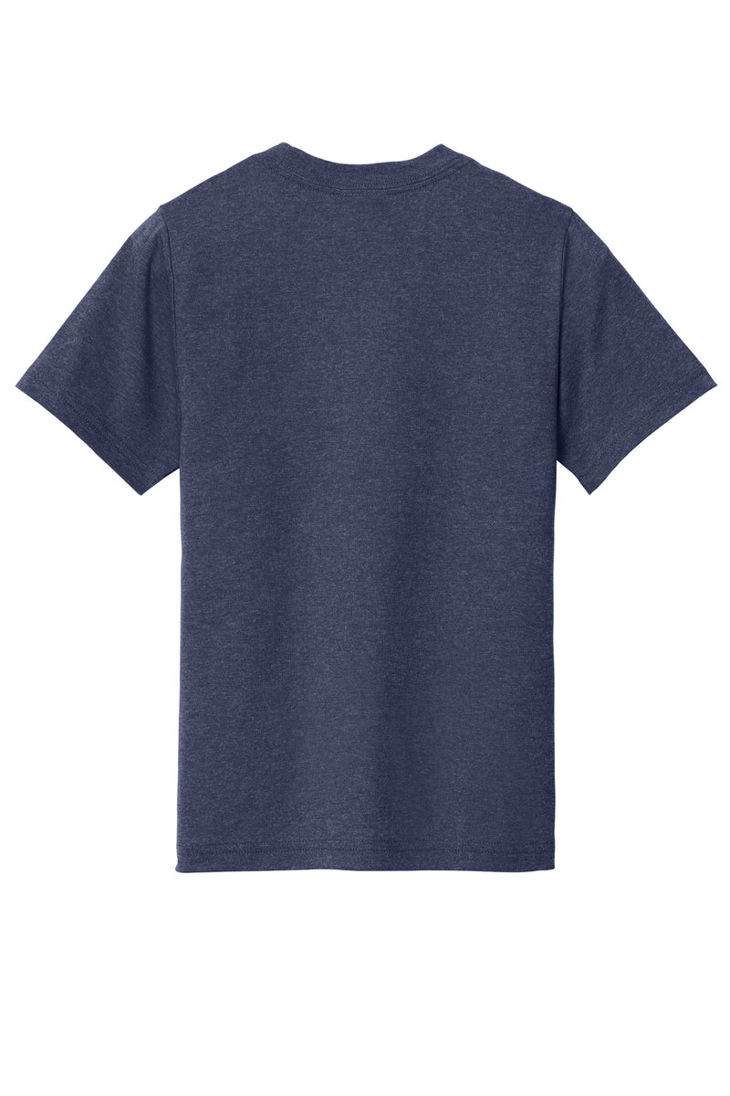 Port & Co Youth Tri-Blend Tee - Team Navy Heather