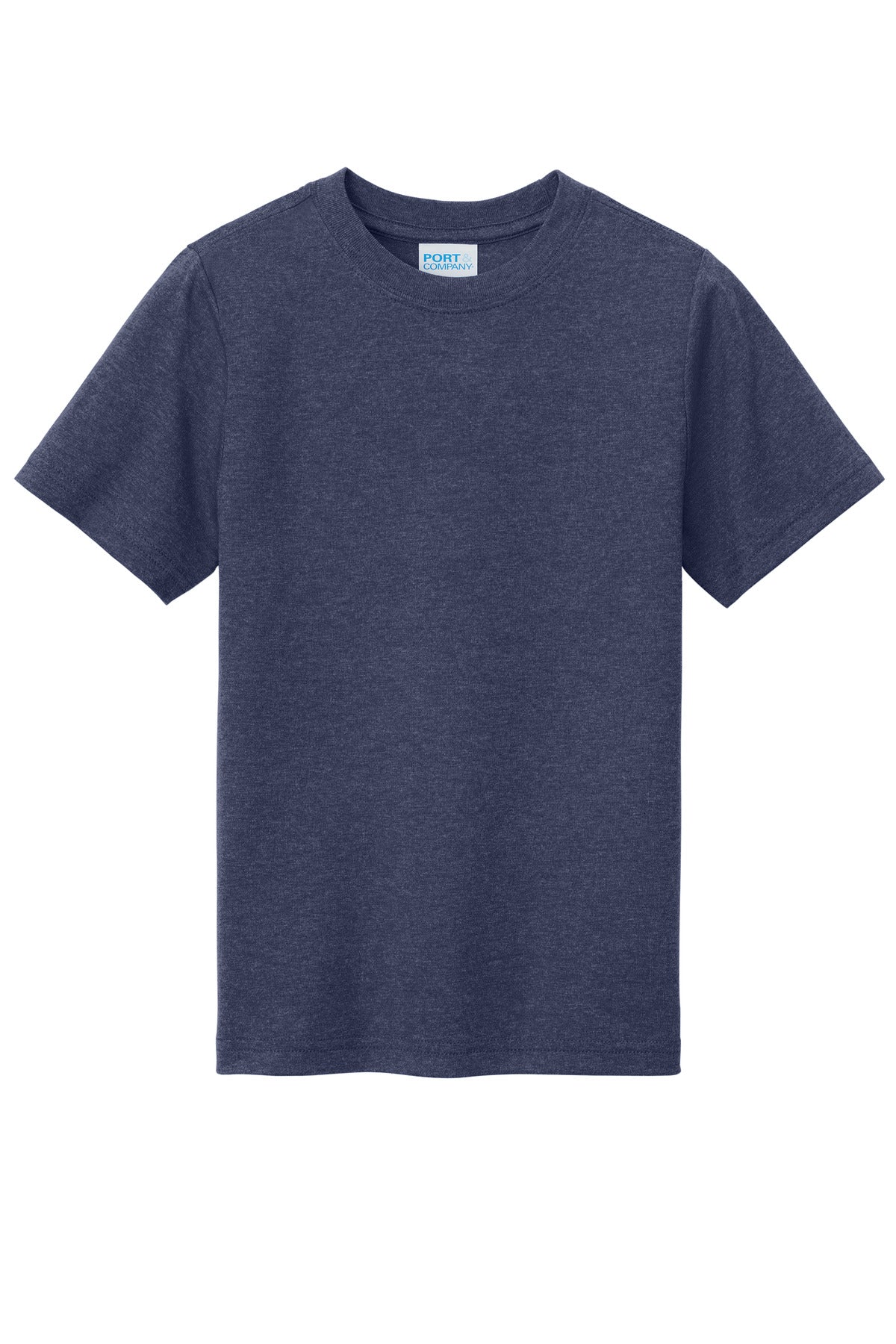 Port & Co Youth Tri-Blend Tee - Team Navy Heather
