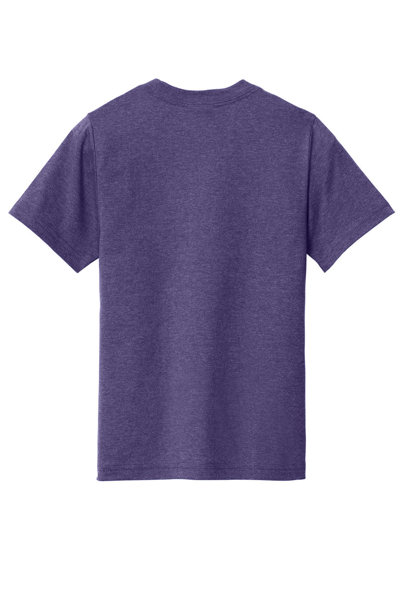 Port & Co Youth Tri-Blend Tee - Team Purple Heather