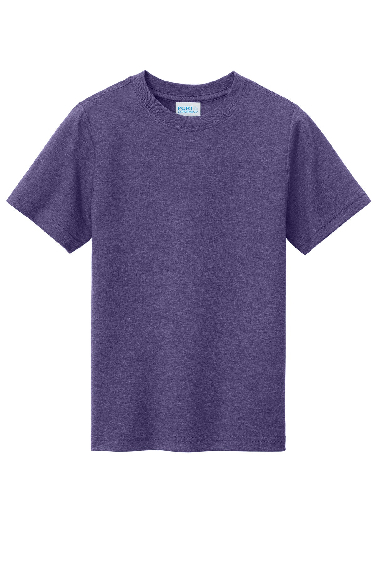 Port & Co Youth Tri-Blend Tee - Team Purple Heather