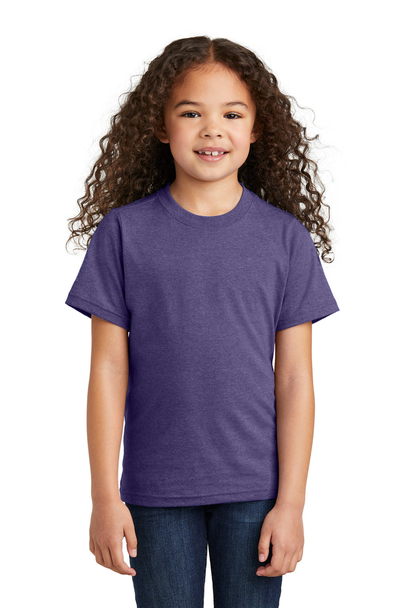 Port & Co Youth Tri-Blend Tee - Team Purple Heather