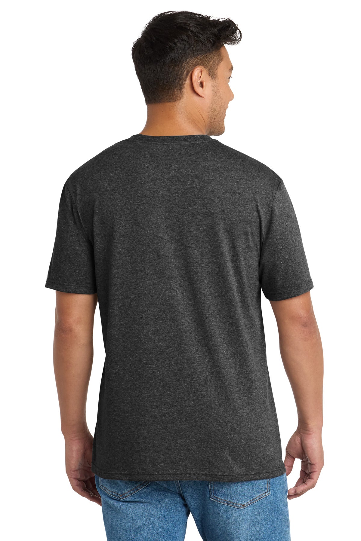 Port & Co Tri-Blend Tee - Black Heather