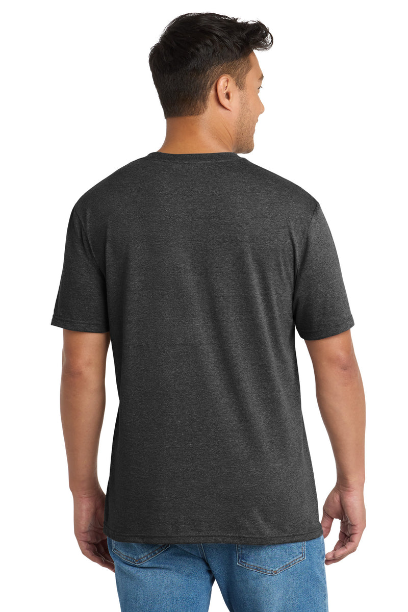 Port & Co Tri-Blend Tee - Black Heather