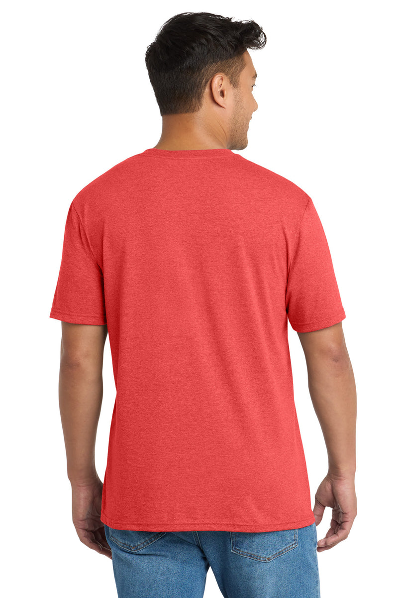 Port & Co Tri-Blend Tee - Bright Red Heather