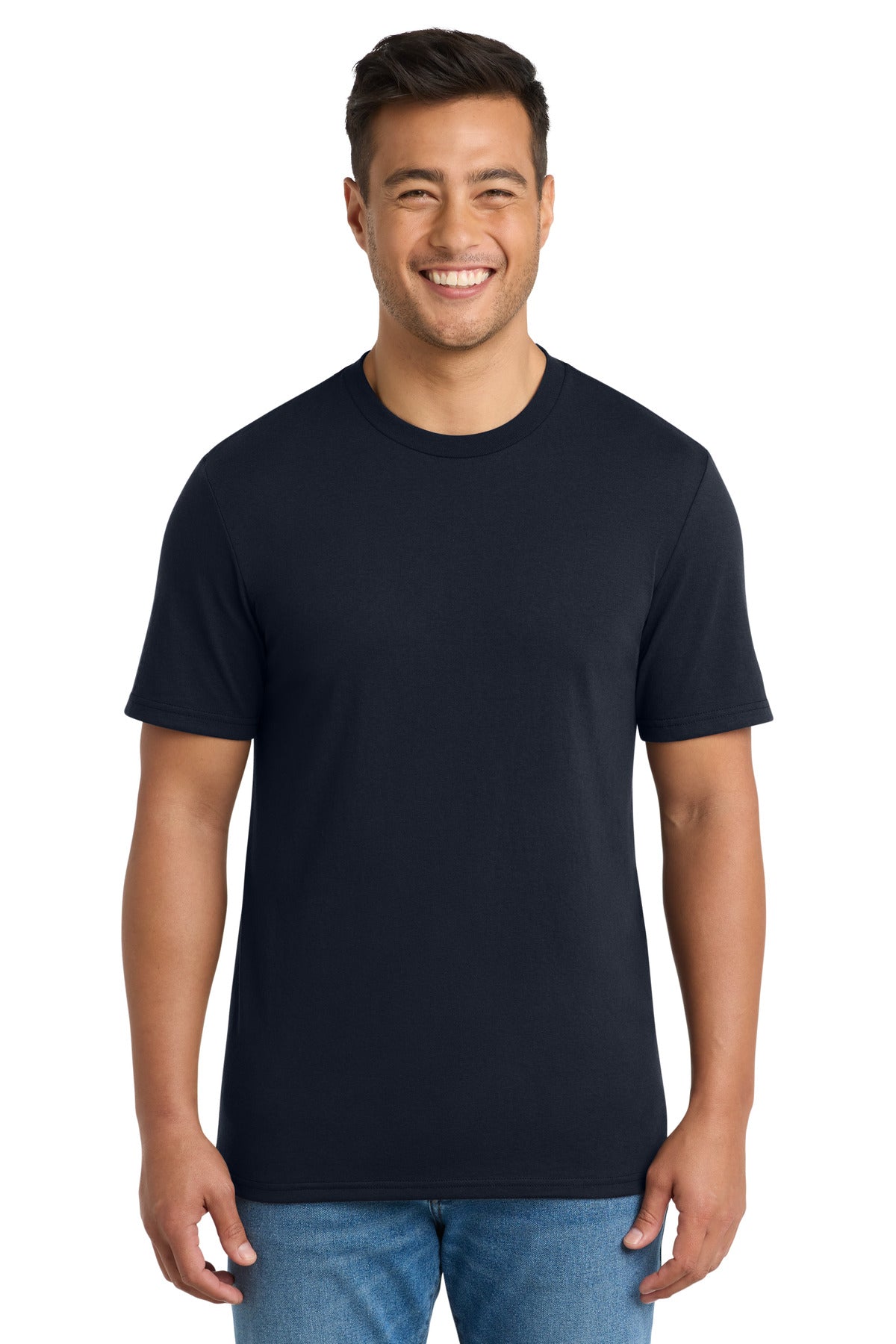 Port & Co Tri-Blend Tee - Deep Navy