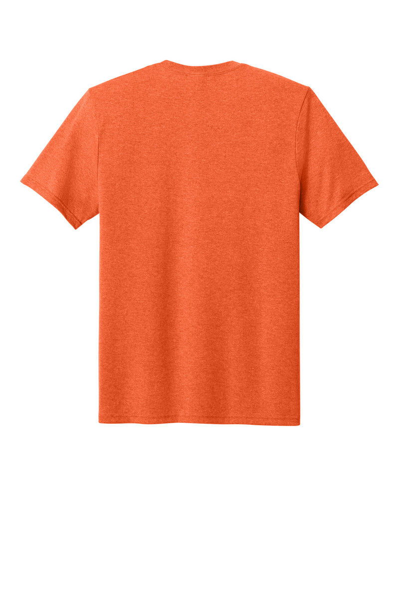 Port & Co Tri-Blend Tee - Deep Orange Heather