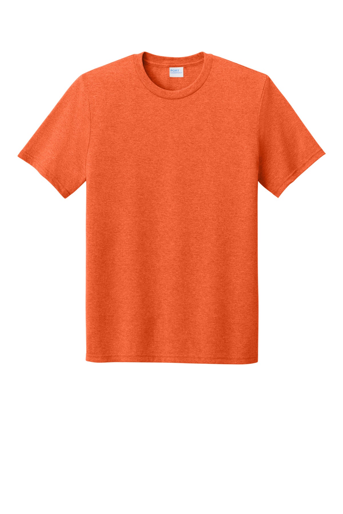 Port & Co Tri-Blend Tee - Deep Orange Heather