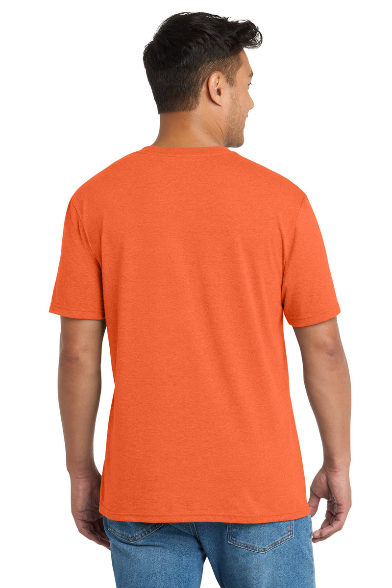 Port & Co Tri-Blend Tee - Deep Orange Heather