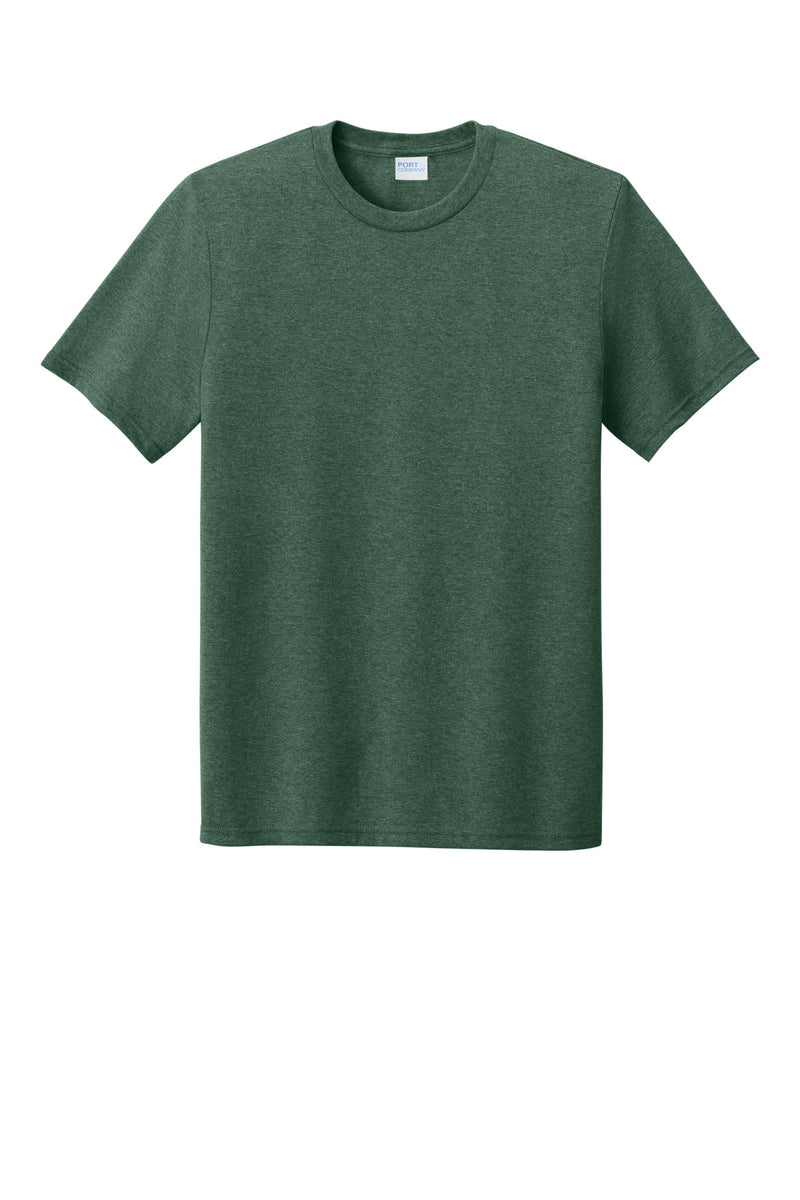 Port & Co Tri-Blend Tee - Forest Green Heather