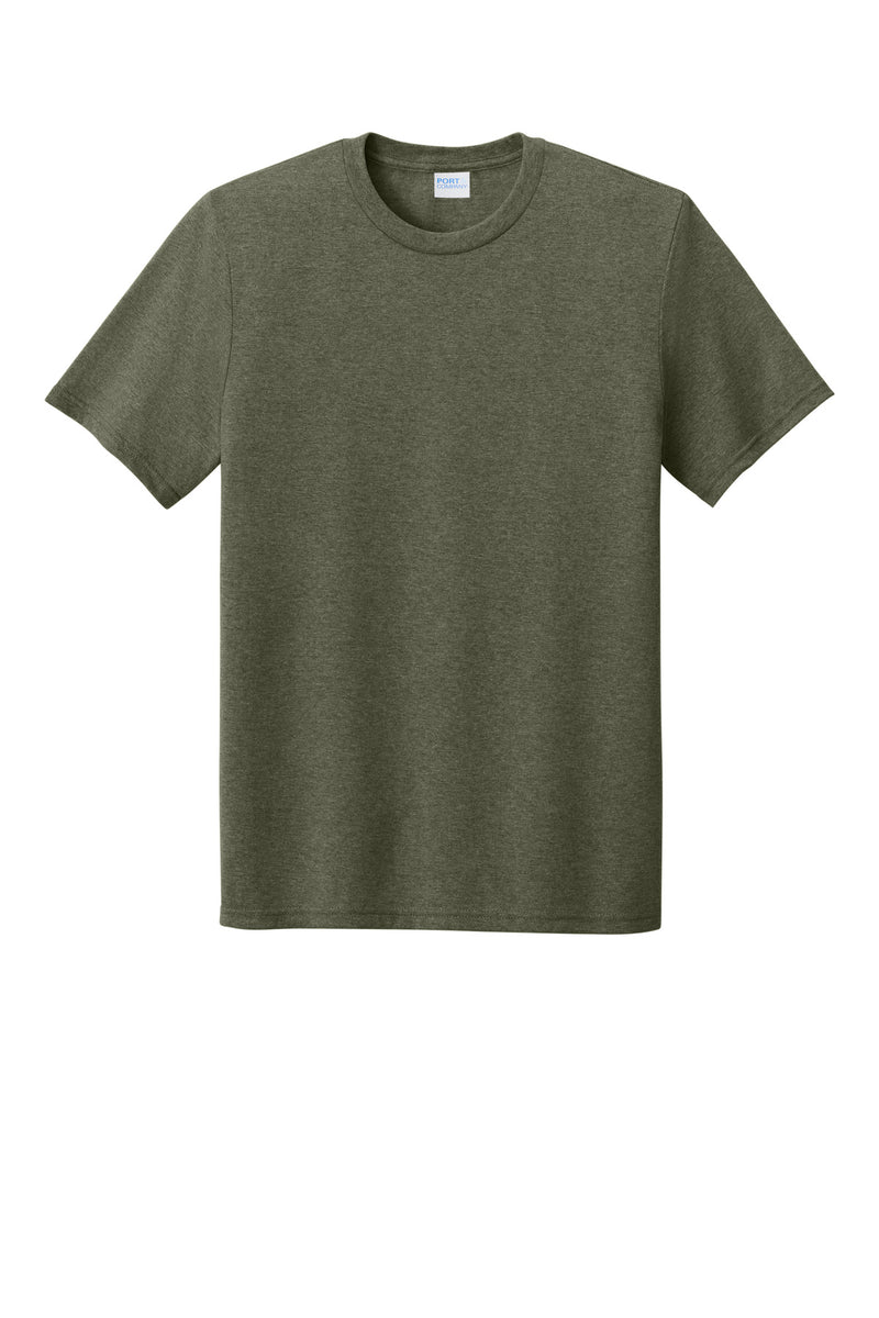 Port & Co Tri-Blend Tee - Military Green Heather