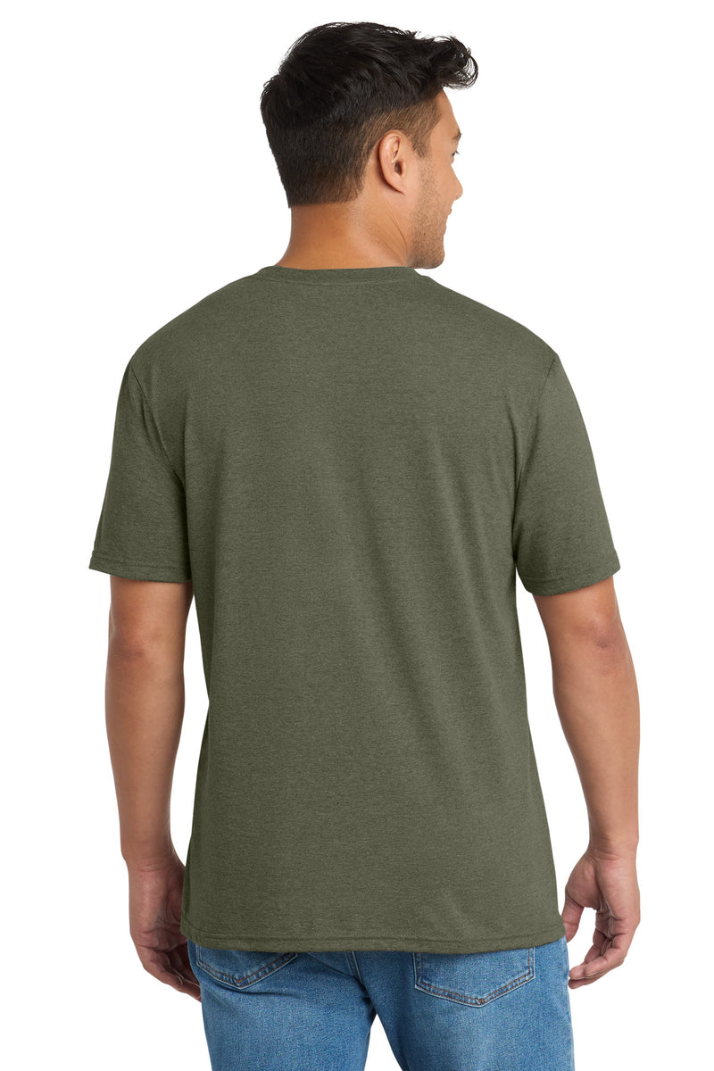 Port & Co Tri-Blend Tee - Military Green Heather