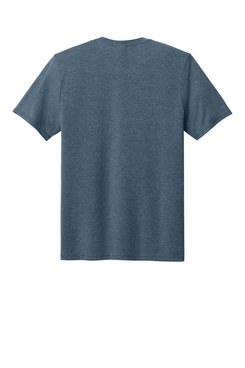Port & Co Tri-Blend Tee - Steel Blue Heather