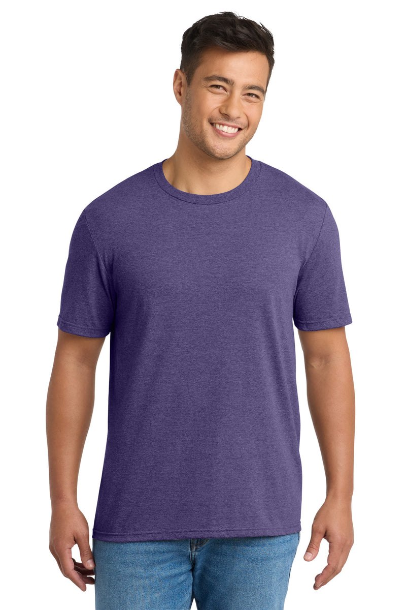 Port & Co Tri-Blend Tee - Team Purple Heather