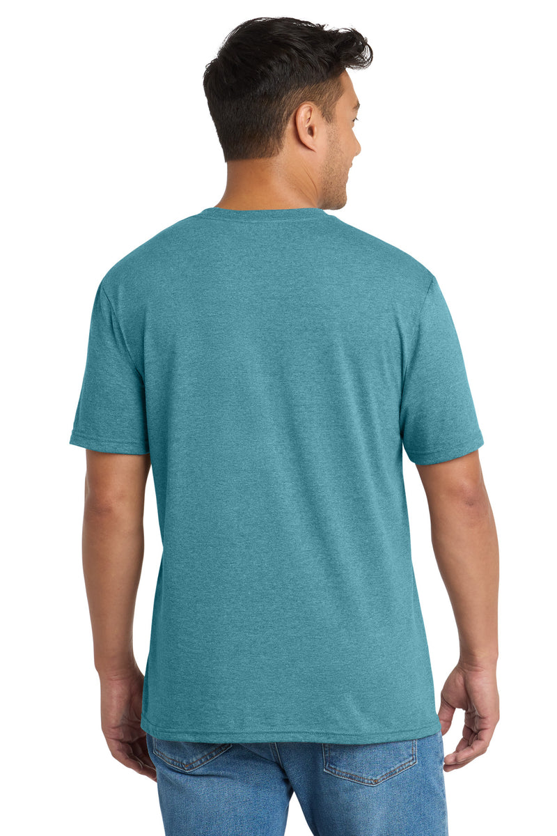 Port & Co Tri-Blend Tee - Vivid Teal Heather