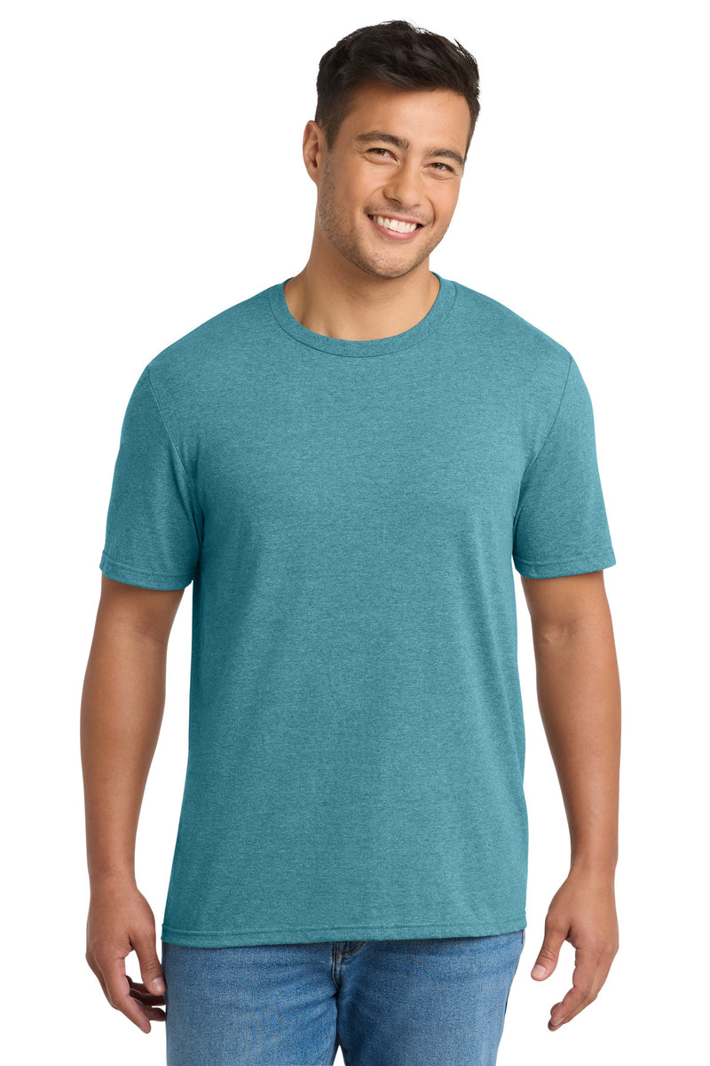 Port & Co Tri-Blend Tee - Vivid Teal Heather