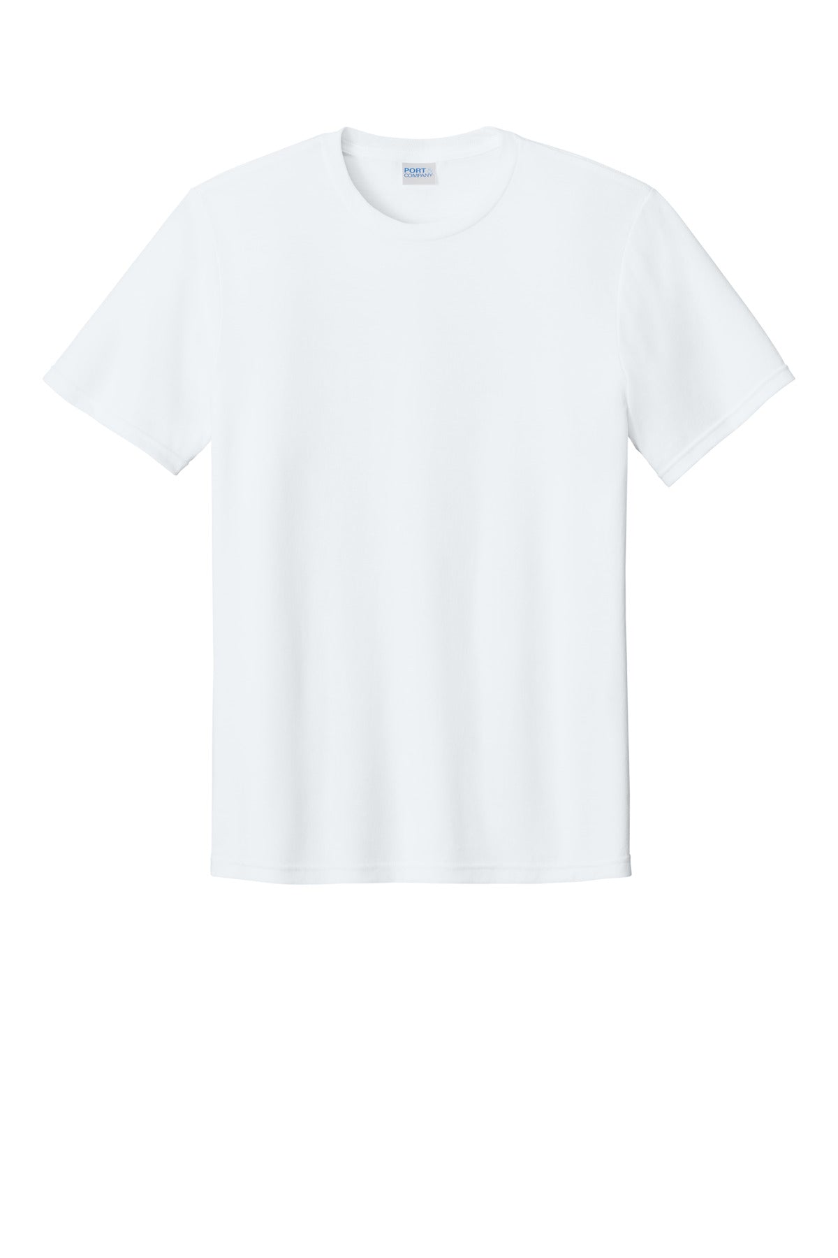 Port & Co Tri-Blend Tee - White
