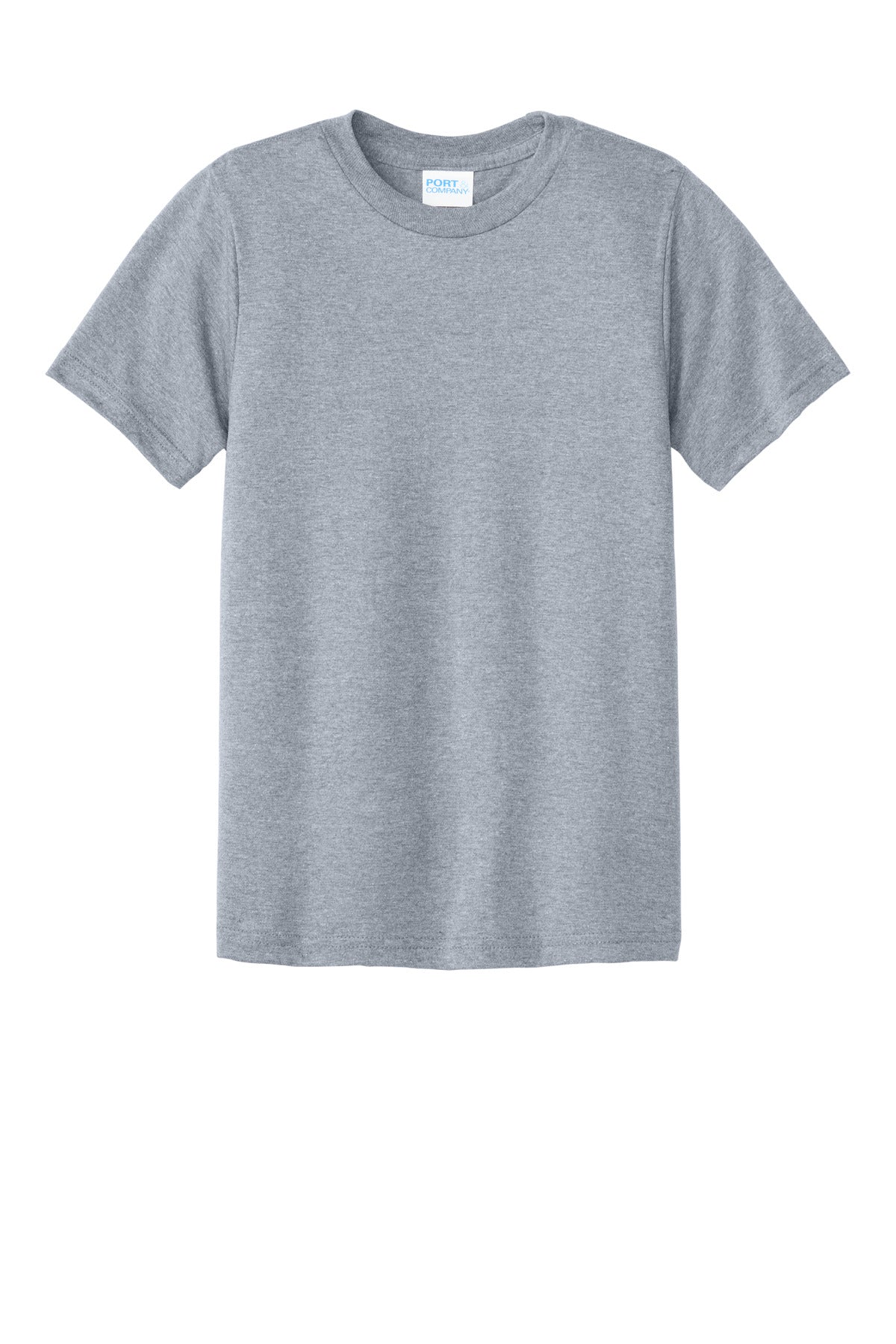 Port & Co Youth CVC Tee - Athletic Heather