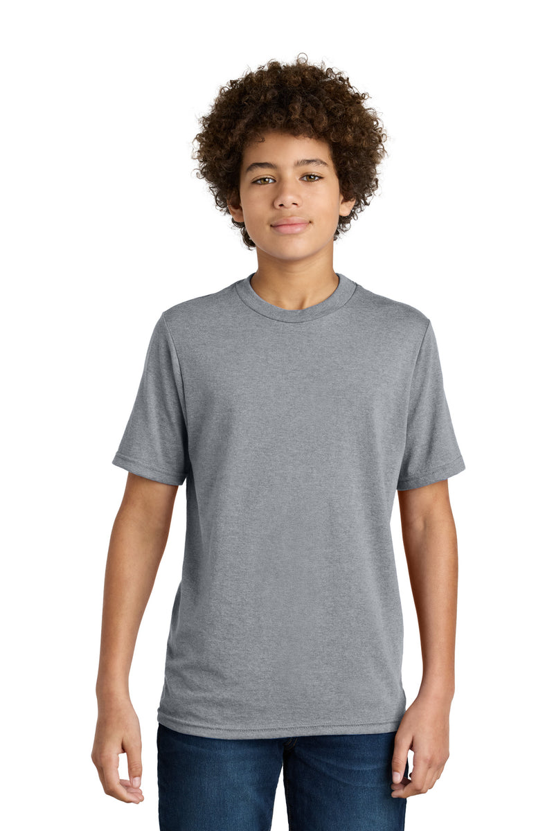 Port & Co Youth CVC Tee - Athletic Heather