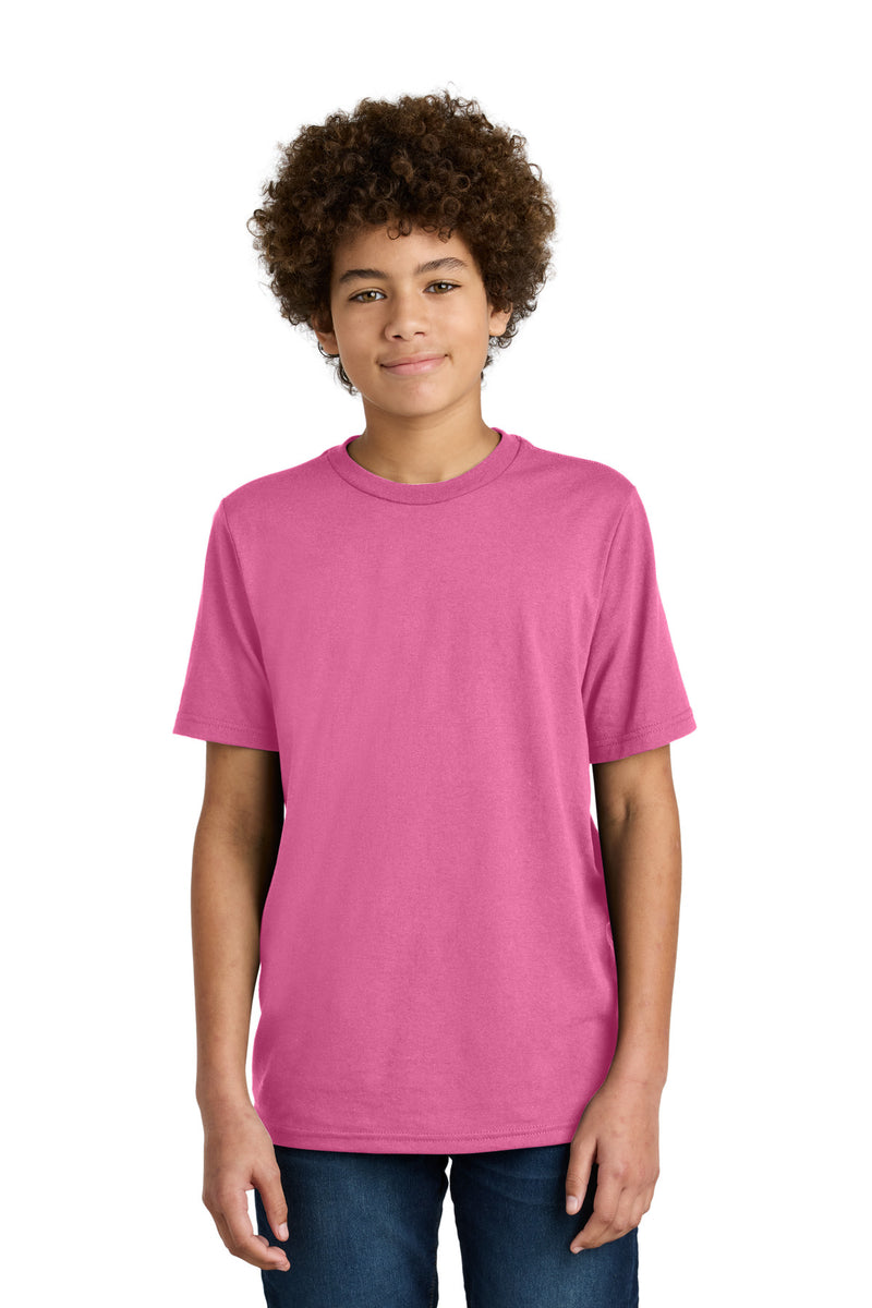 Port & Co Youth CVC Tee - Awareness Pink
