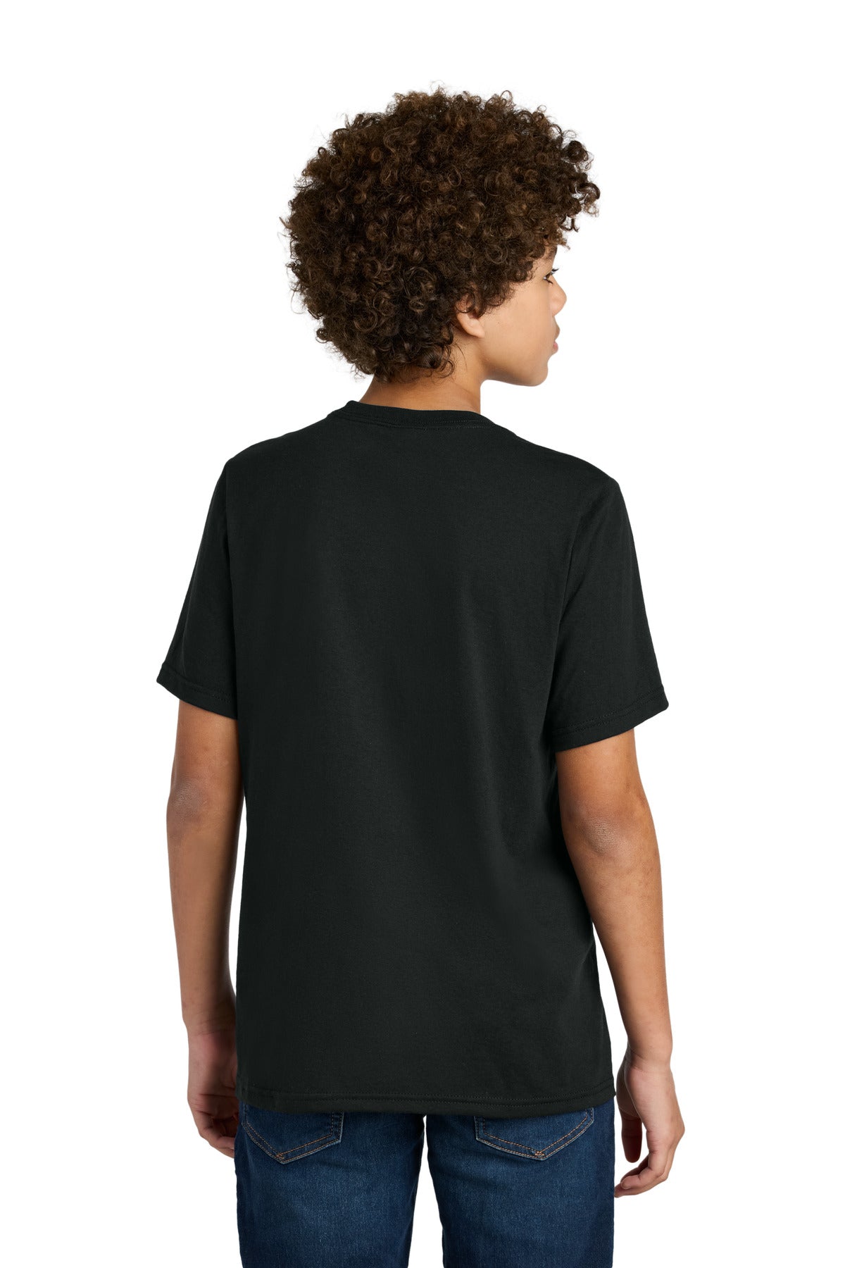 Port & Co Youth CVC Tee - Black