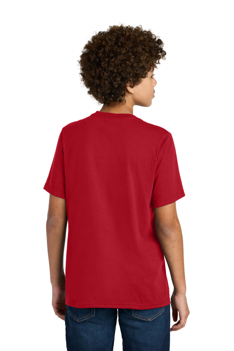 Port & Co Youth CVC Tee - Red