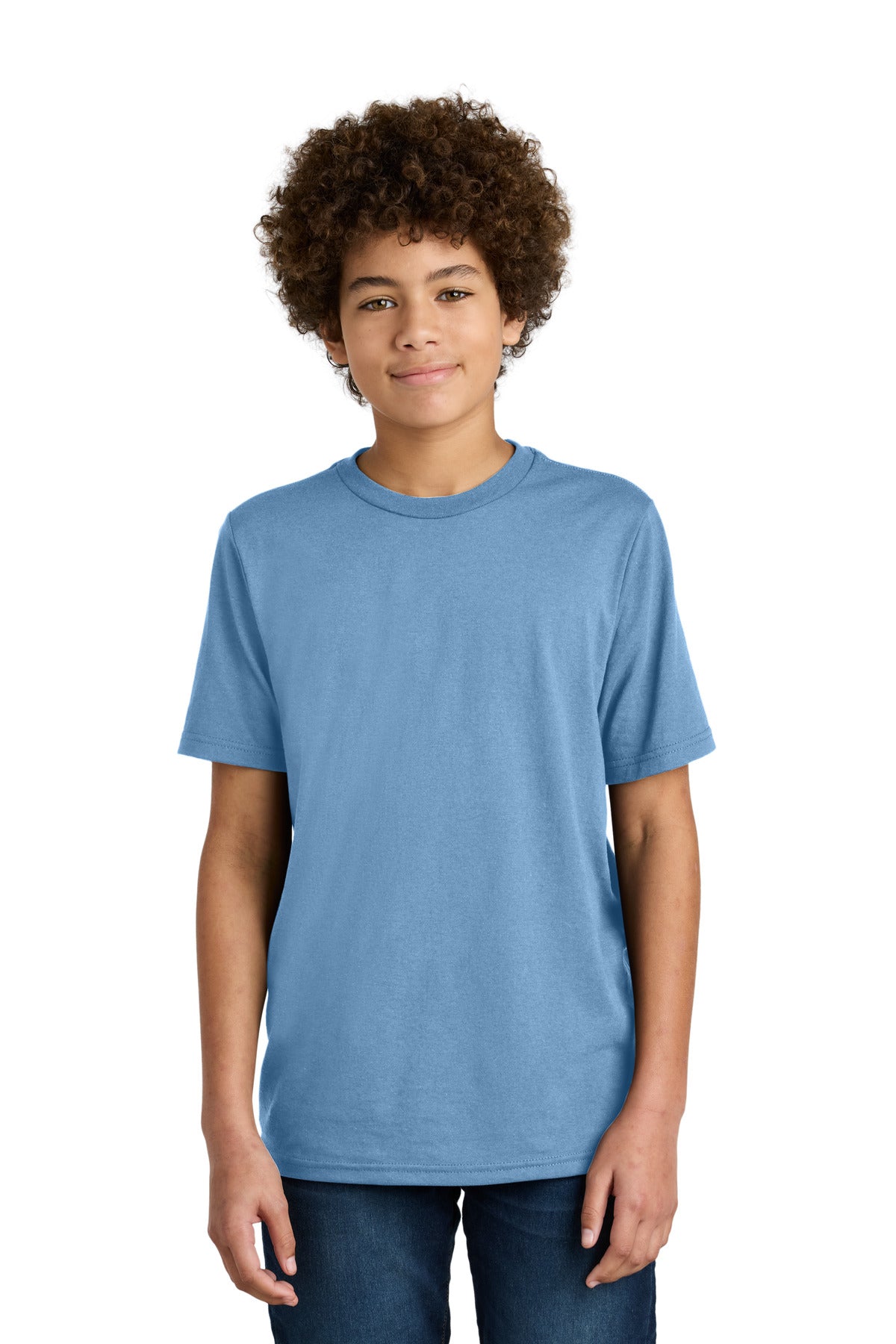 Port & Co Youth CVC Tee - Tundra Blue