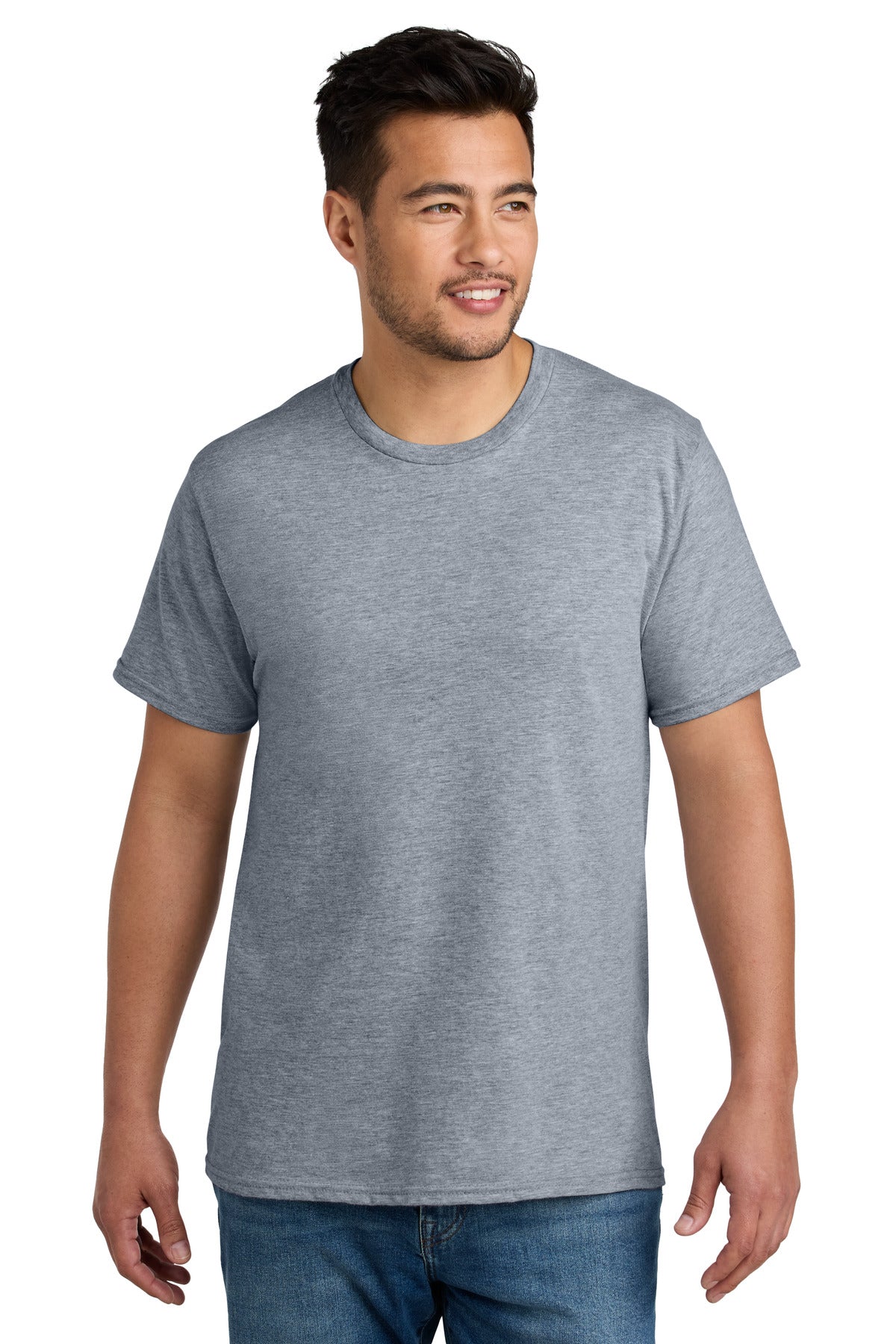 Port & Co CVC Tee - Athletic Heather