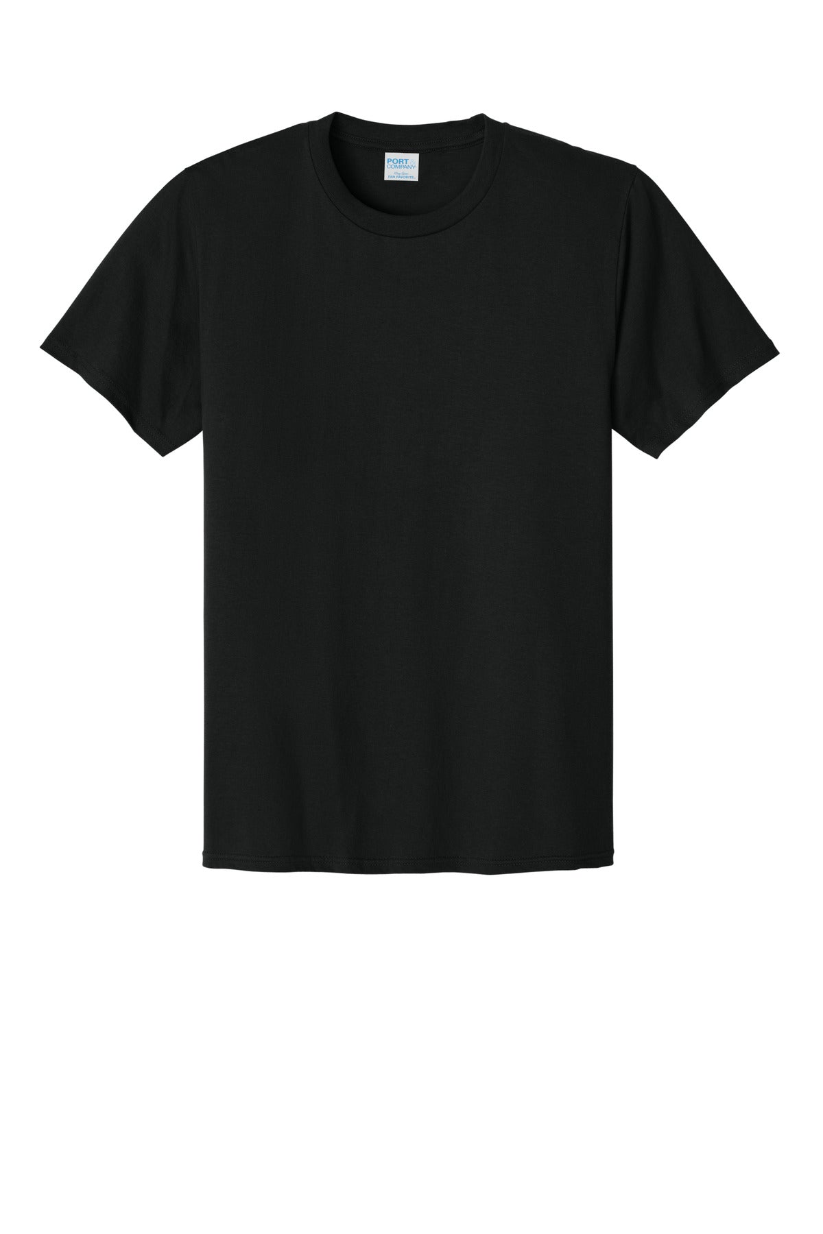 Port & Co CVC Tee - Black
