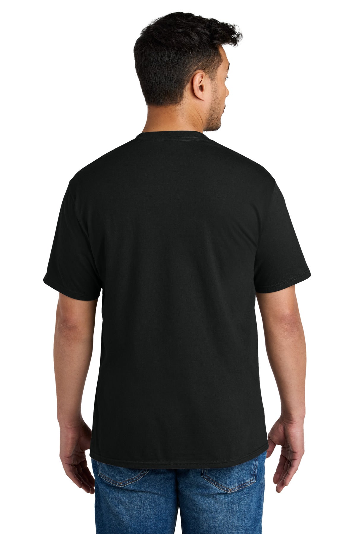 Port & Co CVC Tee - Black