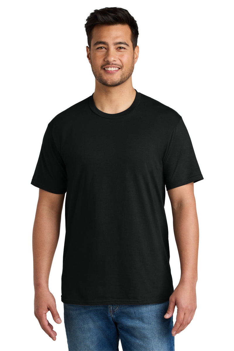 Port & Co CVC Tee - Black