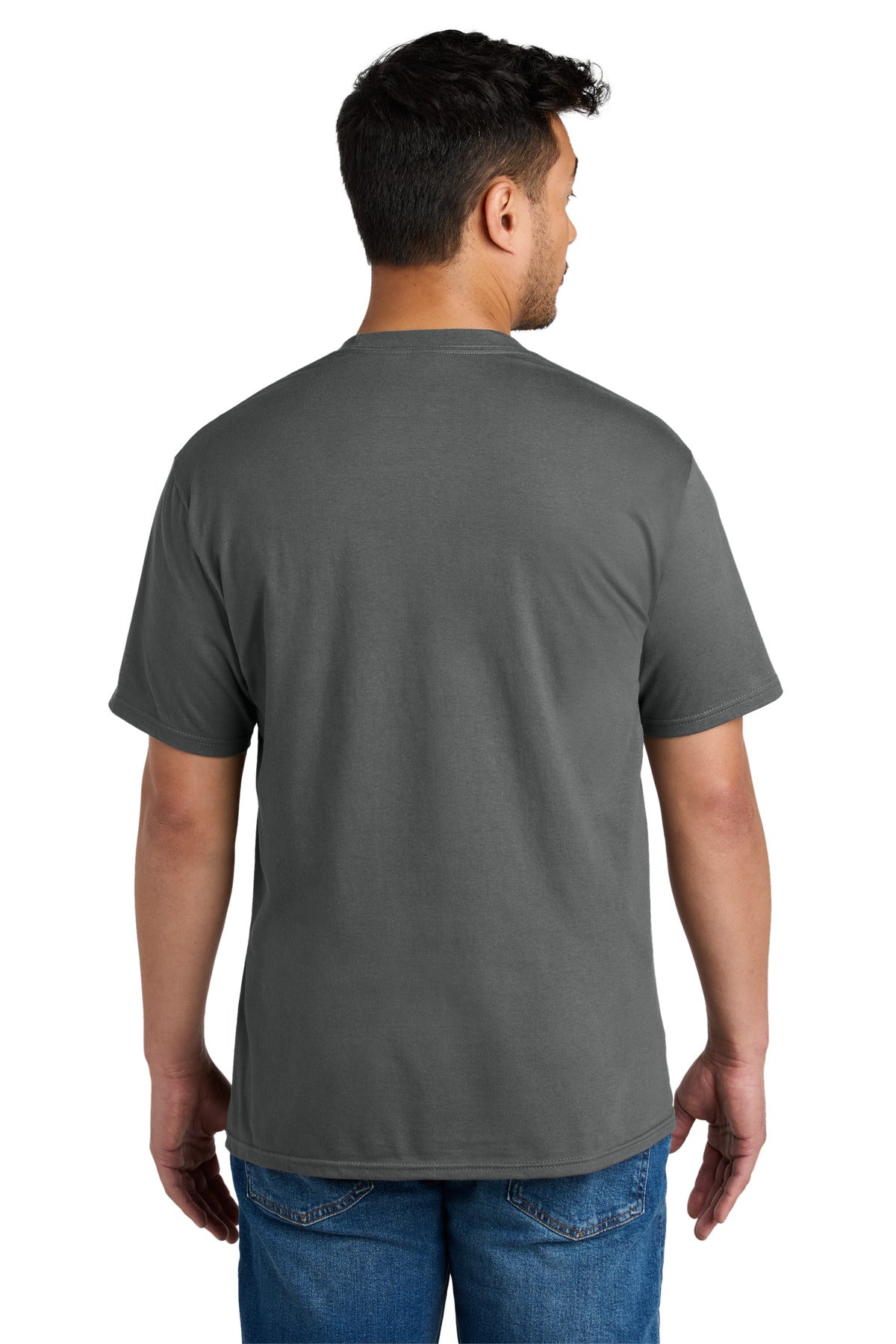 Port & Co CVC Tee - Charcoal