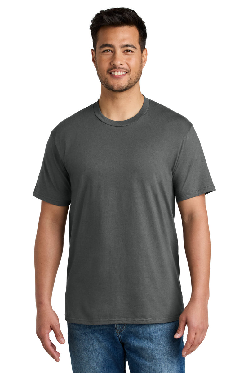 Port & Co CVC Tee - Charcoal