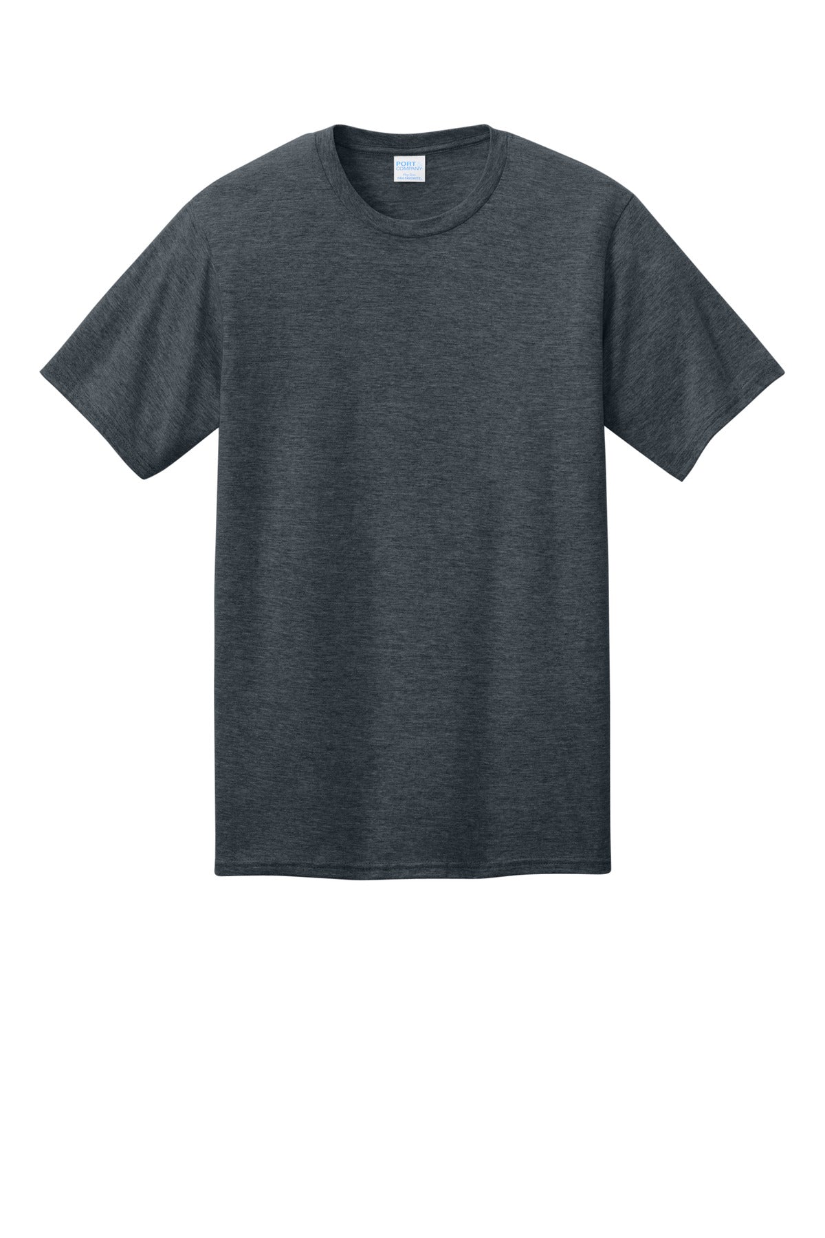 Port & Co CVC Tee - Dark Heather Grey