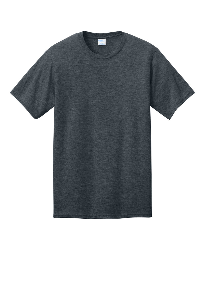 Port & Co CVC Tee - Dark Heather Grey