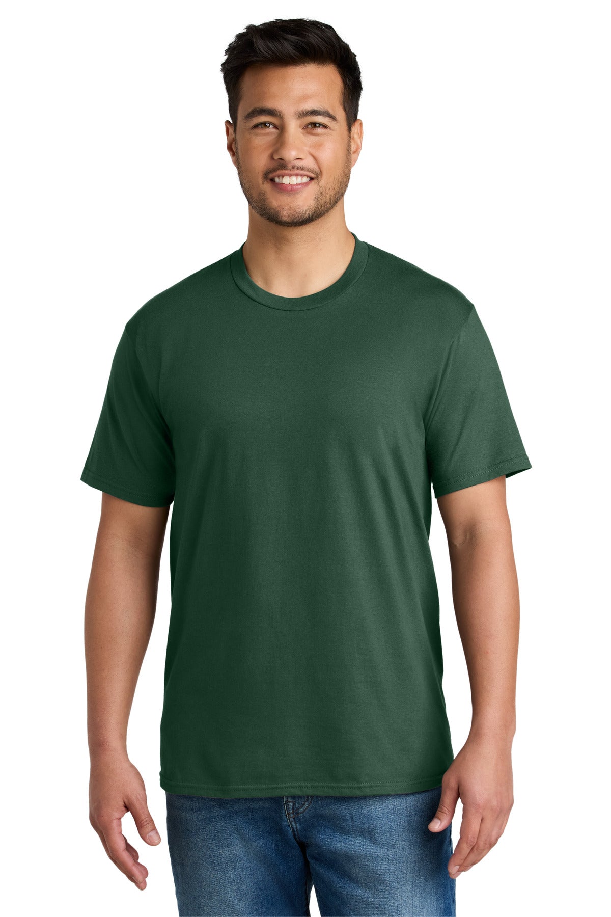 Port & Co CVC Tee - Forest Green