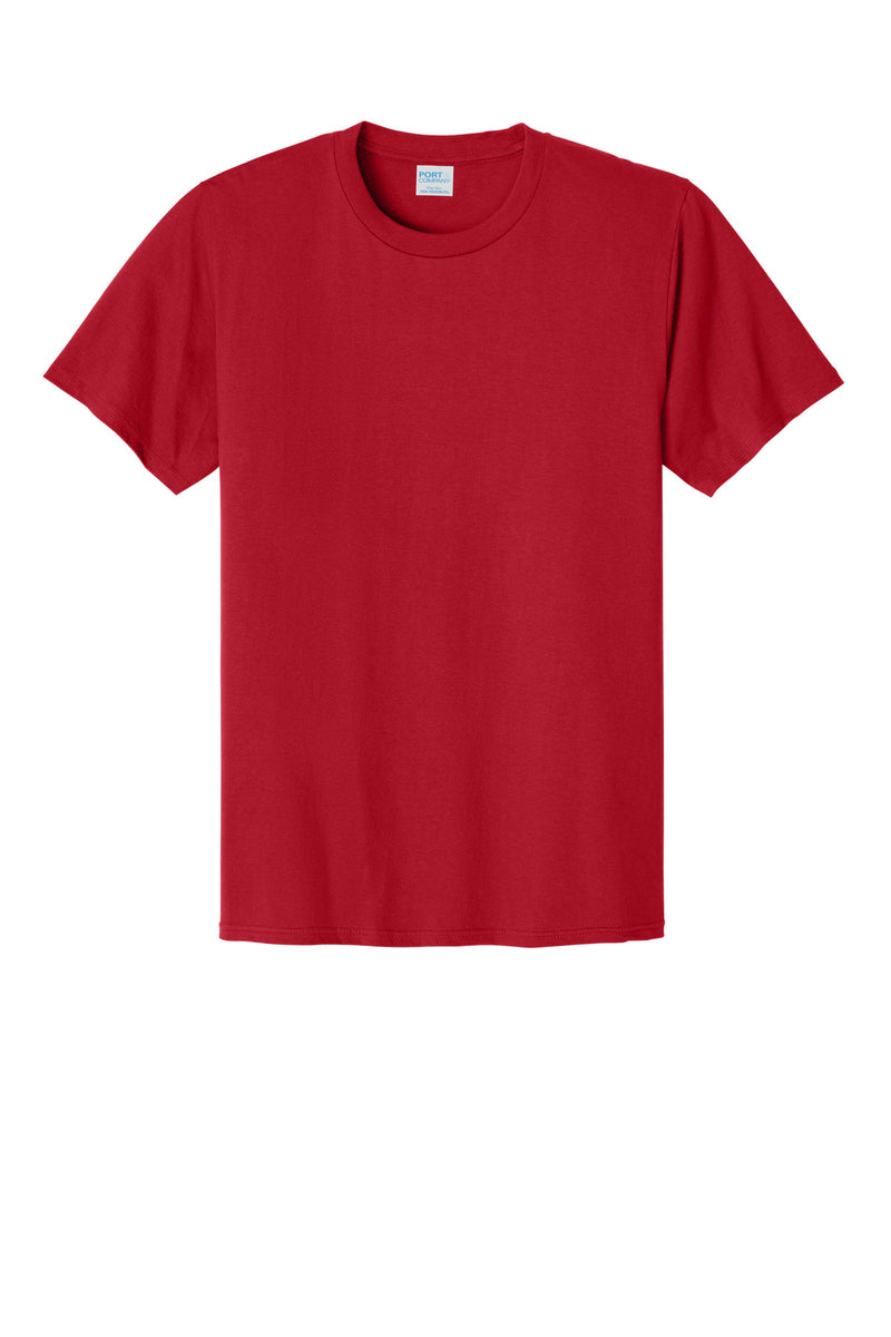 Port & Co CVC Tee - Red