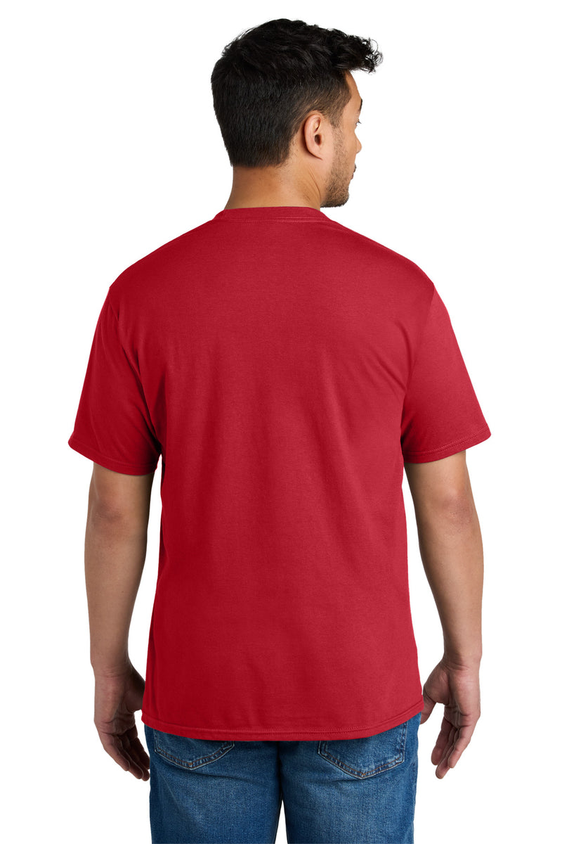 Port & Co CVC Tee - Red