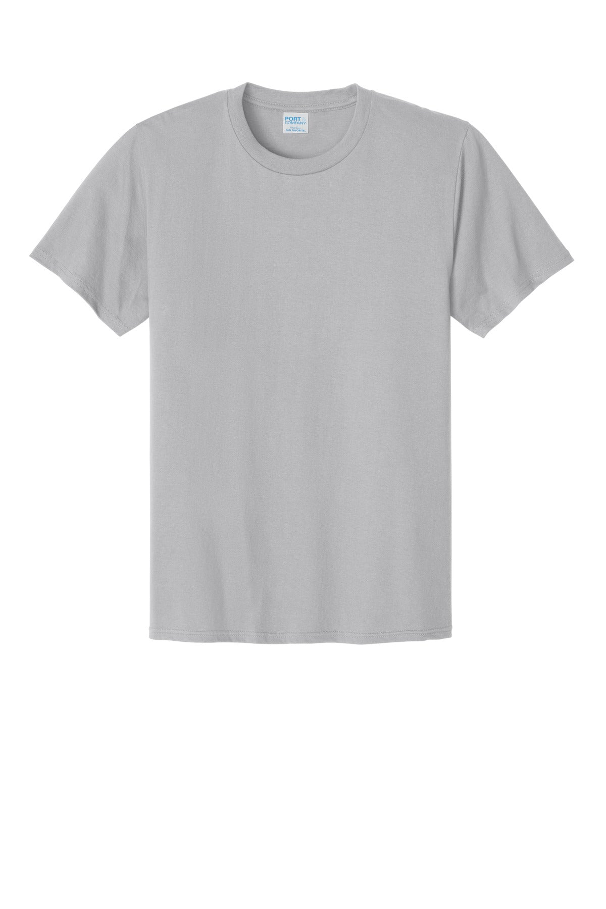 Port & Co CVC Tee - Silver