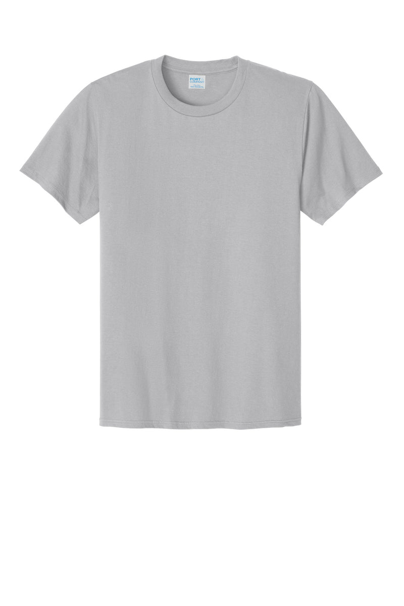 Port & Co CVC Tee - Silver