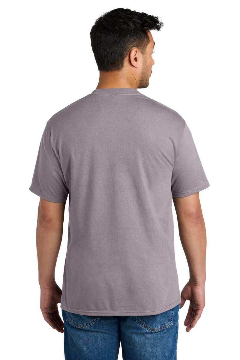 Port & Co CVC Tee - Smoky Amethyst