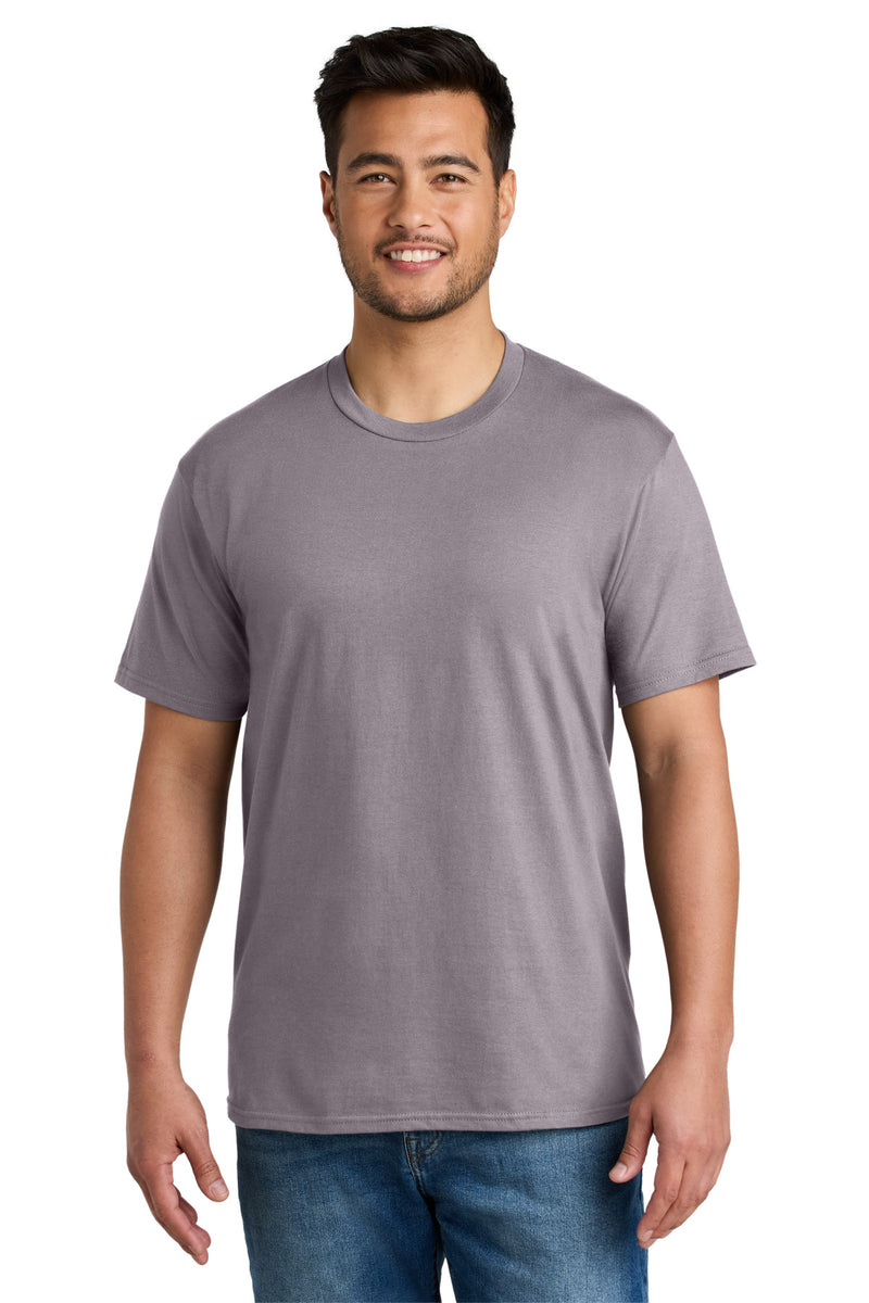 Port & Co CVC Tee - Smoky Amethyst